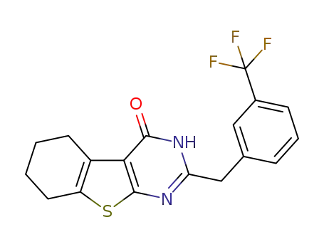2-(3-(trifluoromethyl)phenyl)-5,6,7,8-tetrahydrothieno[2,3-d]pyrimidin-4(3H)-one