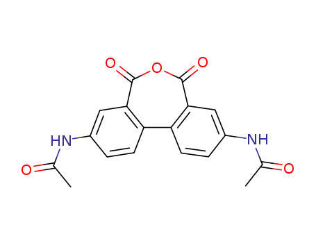 4,4'-bis-acetylamino-diphenic acid-anhydride