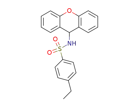 4-ethyl-benzenesulfonic acid xanthen-9-ylamide