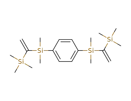 1,4-bis(dimethyl(1-(trimethylsilyl)vinyl)silyl)benzene