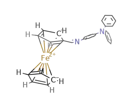 (E)-N-(4-(diphenylamino)phenyl)formimidoyl ferrocene