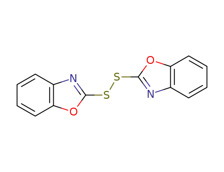 Molecular Structure of 36993-70-1 (2-benzooxazol-2-yldisulfanylbenzooxazole)