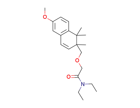 N,N-diethyl-2-((6-methoxy-1,1,2-trimethyl-1,2-dihydronaphthalen-2-yl)methoxy)acetamide