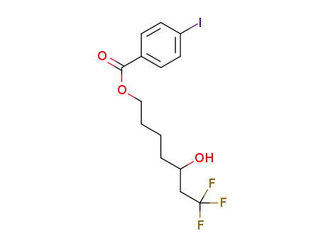 7,7,7-trifluoro-5-hydroxyheptyl 4-iodobenzoate