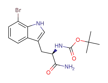 7-bromo-Nα-(tert-butoxycarbonyl)-D-tryptophanamide