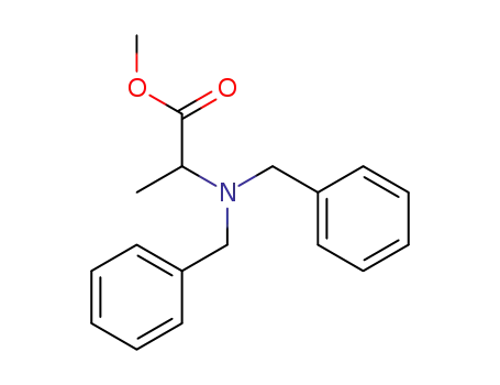 DL-Alanine, N,N-bis(phenylmethyl)-, methyl ester