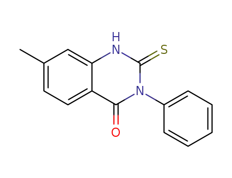 7-methyl-3-phenyl-2-thioxo-2,3-dihydroquinazolin-4(1H)-one