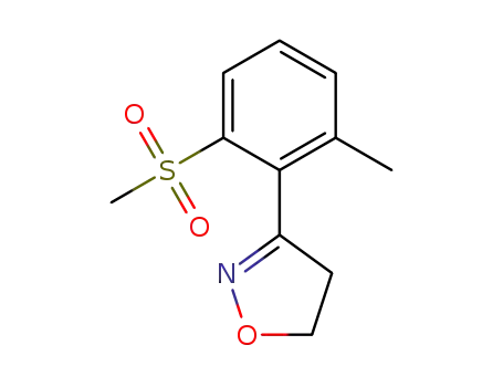 3-[2-methyl-6-(methylsulfonyl)phenyl]-4,5-dihydroisoxazole