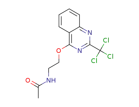 N-{2-[(2-trichloromethylquinazolin-4-yl)oxy]ethyl}acetamide