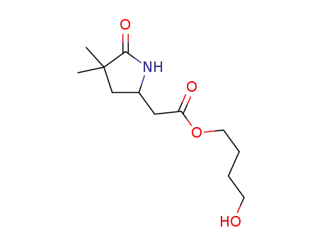 4-hydroxybutyl 2-(4,4-dimethyl-5-oxopyrrolidin-2-yl)acetate