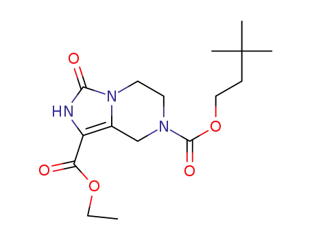 7-tert-butyl-1-ethyl 3-oxo-2H,5H,6H,8H-imidazo[1,5-a]pyrazine-1,7-dicarboxylate