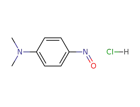 Molecular Structure of 42344-05-8 (N,N-dimethyl-4-nitrosoanilinium chloride)