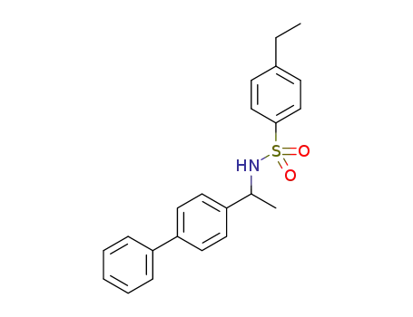 N-(1-([1,1'-biphenyl]-4-yl)ethyl)-4-ethylbenzenesulfonamide