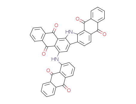 6-(9,10-dioxo-9,10-dihydro-[1]anthrylamino)-16H-dinaphtho[2,3-a;2',3'-i]carbazole-5,10,15,17-tetraone