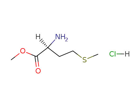 Molecular Structure of 2491-18-1 (L-Methionine methyl ester hydrochloride)