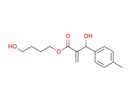 2-(Hydroxy-p-tolyl-methyl)-acrylic acid 4-hydroxy-butyl ester