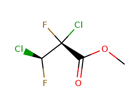 methyl 2R,3S-2,3-difluoro-2,3-dichloropropionate