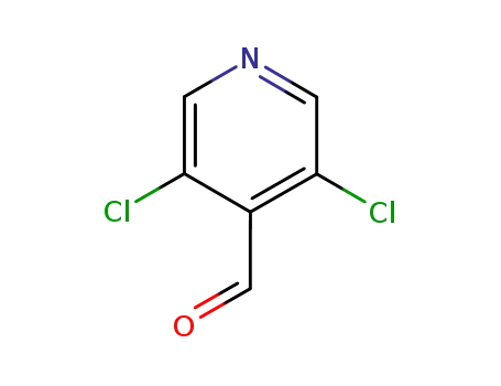 Molecular Structure of 136590-83-5 (3,5-DICHLORO-4-FORMYL PYRIDINE)
