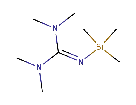 N,N,N',N'-tetramethyl-N"-(trimethylsilyl)-guanidine