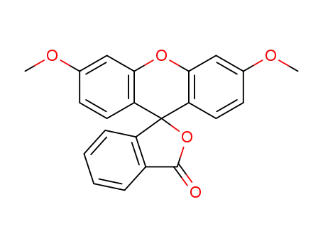 Molecular Structure of 36886-76-7 (3',6'-DIMETHOXYFLUORAN)