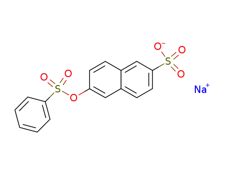 sodium 2-phenylsulfonyloxynaphthalene-6-sulfonate