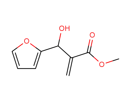 Molecular Structure of 87102-10-1 (2-Furanpropanoic acid, b-hydroxy-a-methylene-, methyl ester)