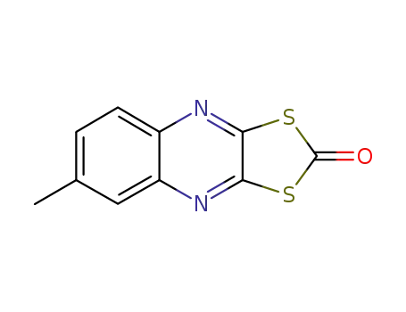 Molecular Structure of 2439-01-2 (Chinomethionate)