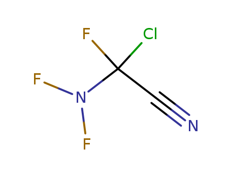 Acetonitrile, chloro(difluoroamino)fluoro-