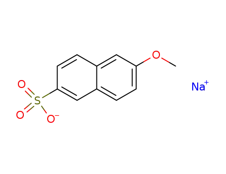 Molecular Structure of 149353-39-9 (sodiuM 6-Methoxynaphthalene-2-sulfonate)