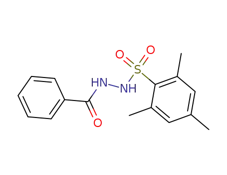 Molecular Structure of 88743-84-4 (Benzoic acid, 2-[(2,4,6-trimethylphenyl)sulfonyl]hydrazide)