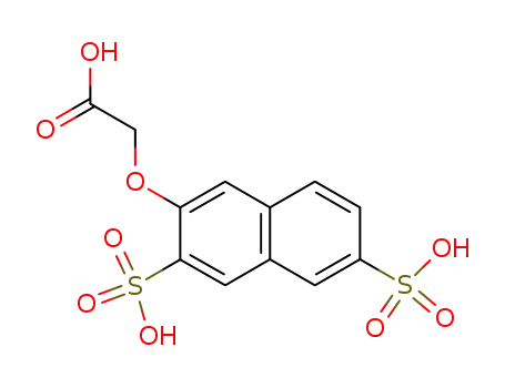3,6-disulphonaphthoxyacetic acid