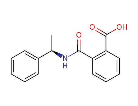 Benzoic acid,2-[[[(1R)-1-phenylethyl]amino]carbonyl]-(21752-35-2)