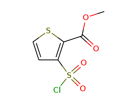 Methyl 3-chlorosulfonylthiophene-2-carboxylate(59337-92-7)