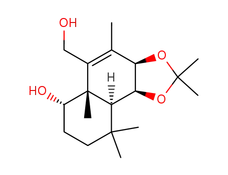 (3aR,5aS,6S,9aS,9bS)-5-Hydroxymethyl-2,2,4,5a,9,9-hexamethyl-3a,5a,6,7,8,9,9a,9b-octahydro-naphtho[1,2-d][1,3]dioxol-6-ol