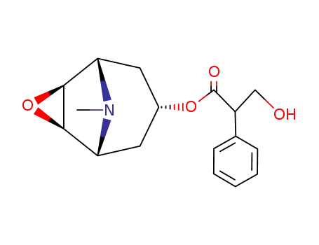 Molecular Structure of 138-12-5 ((-)-Scopolamine)