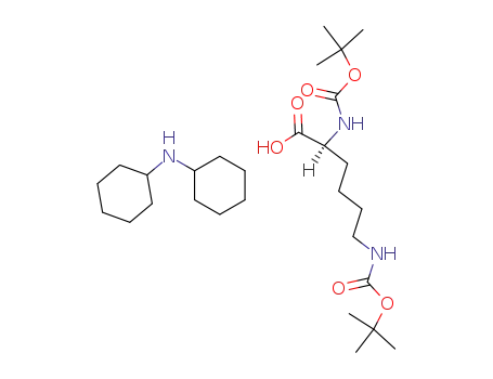 N,N'-bis(tert-butyloxycarbonyl)-L-lysine dicyclohexylamine salt
