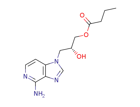 Butyric acid (R)-3-(4-amino-imidazo[4,5-c]pyridin-1-yl)-2-hydroxy-propyl ester