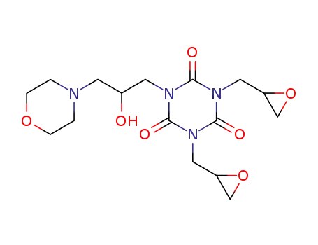 Diglycidyl-(2-hydroxy-3-N-morpholinopropyl) isocyanurate