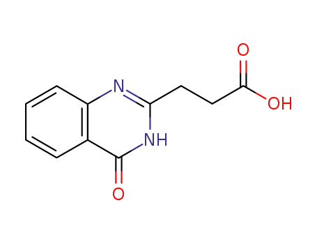 Molecular Structure of 5368-37-6 (3-(4-OXO-3,4-DIHYDRO-QUINAZOLIN-2-YL)-PROPIONIC ACID)