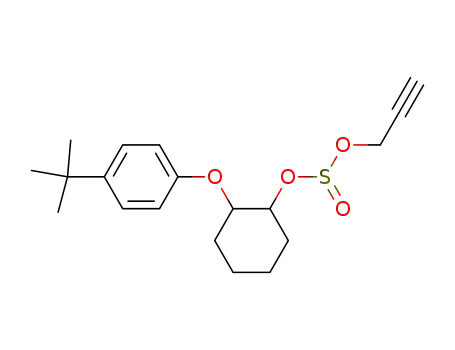 Molecular Structure of 2312-35-8 (Propargite)