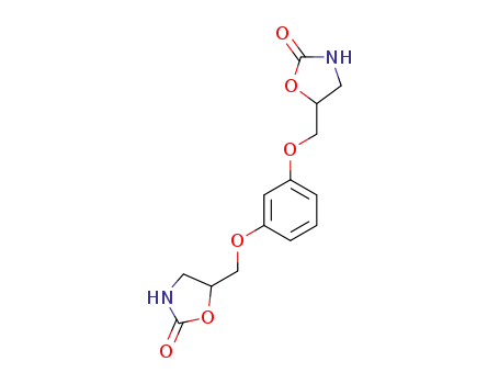 m-bis(2-oxooxazolidin-5-ylmethoxy)benzene