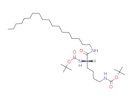 ((S)-5-tert-Butoxycarbonylamino-5-octadecylcarbamoyl-pentyl)-carbamic acid tert-butyl ester