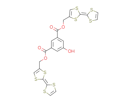 5-Hydroxy-isophthalic acid di[2,2']bi[[1,3]dithiolylidene]-4-ylmethyl ester