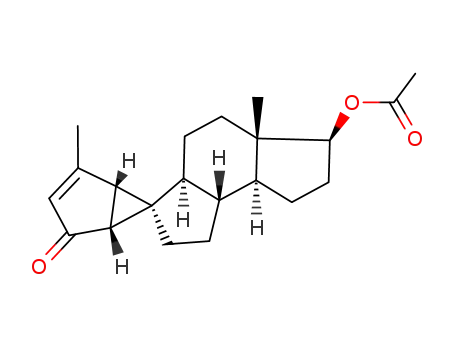 1-Oxo-3-methyl-17β-acetoxy-4α.10α-cyclo-(9(10-5β)-abeo-Δ2-10βH-oestren