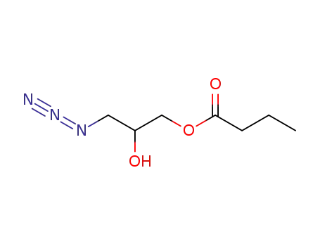 Butyric acid 3-azido-2-hydroxy-propyl ester