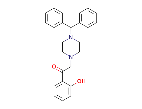 2-(4-Benzhydryl-piperazin-1-yl)-1-(2-hydroxy-phenyl)-ethanone