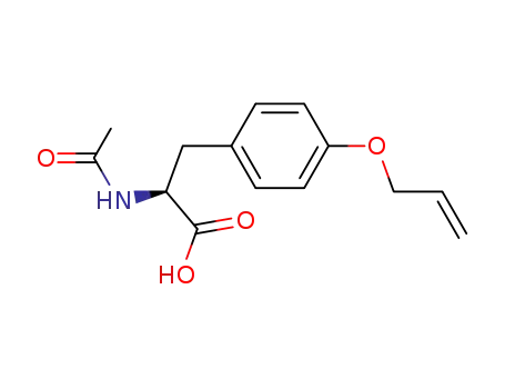 Molecular Structure of 171813-89-1 (L-Tyrosine, N-acetyl-O-2-propenyl-)