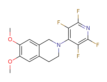 N-(2',3',5',6'-tetrafluoro-4'-pyridyl)-6,7-dimethoxy-1,2,3,4-tetrahydroisoquinoline