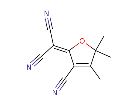 Molecular Structure of 171082-32-9 (Propanedinitrile, (3-cyano-4,5,5-trimethyl-2(5H)-furanylidene)-)