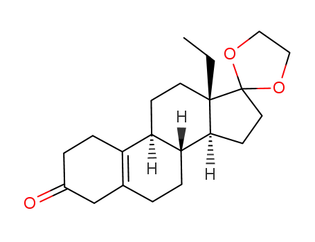 13β-ethyl-17-ethylenedioxo-5(10)-gonen-3-one